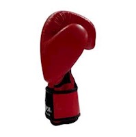 GUANTE PARA BOX MITSUWA #1022 CUERO ROJO - 16 OZ
